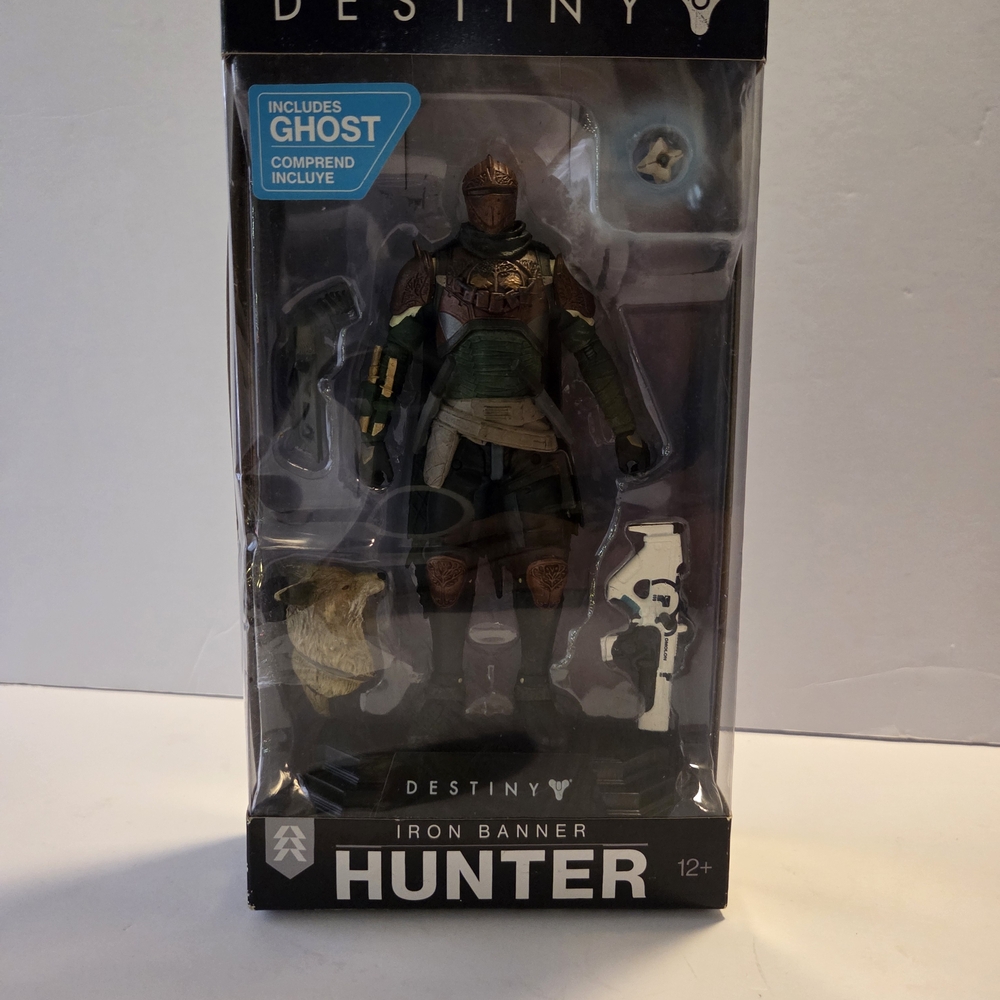 Destiny Iron Banner Hunter Action Figure - Green and Brown